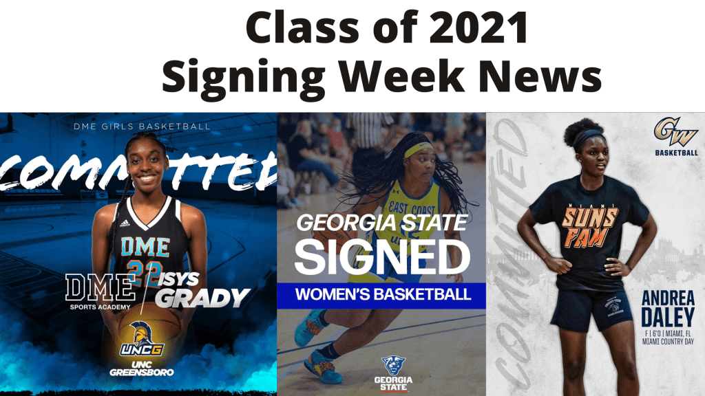 Class of 2021 Signing Week News