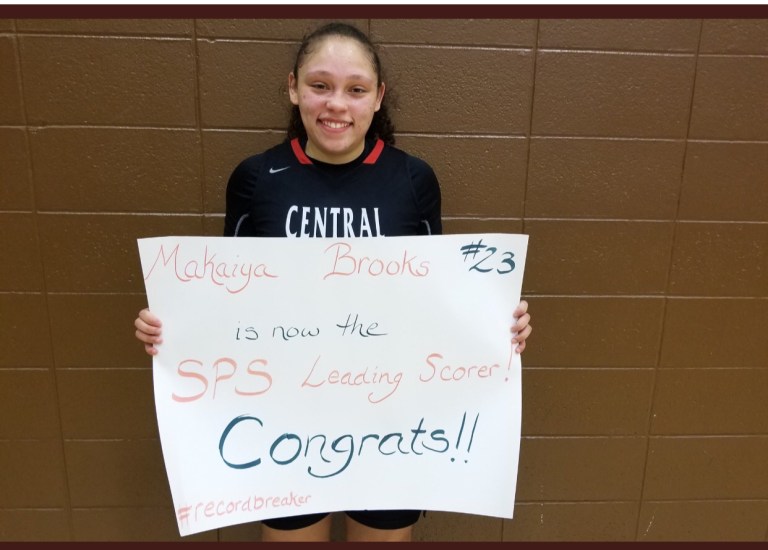 Makaiya Brooks makes SPS history