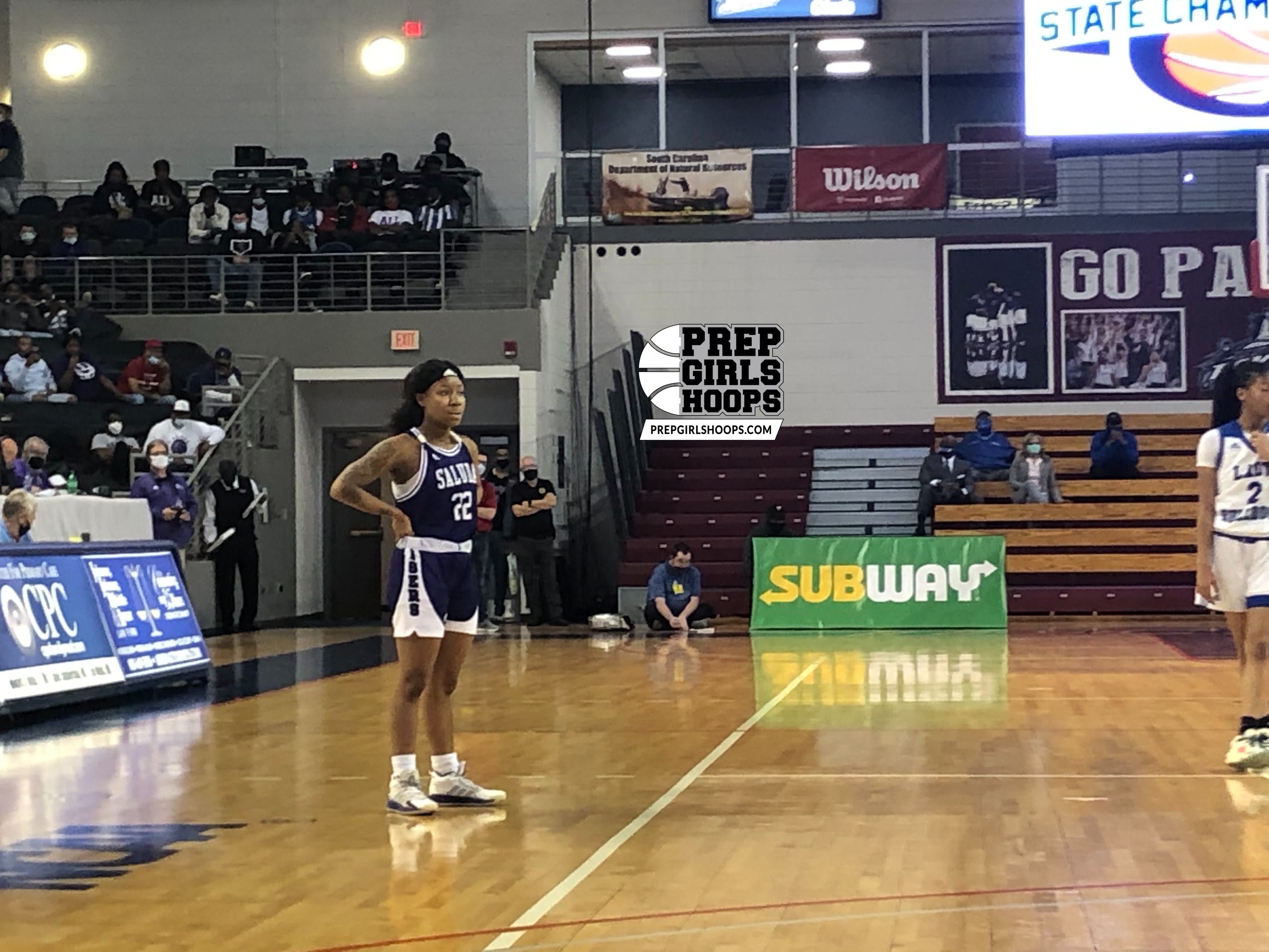 Class 2A State Championship Saluda HS vs Silver Bluff HS Prep Girls