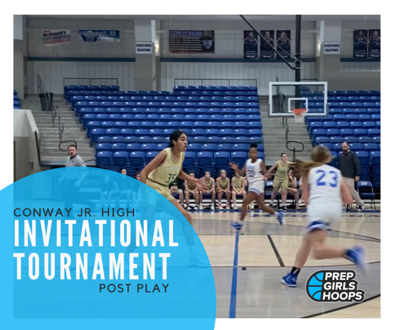 Conway Jr. High Invitational Post Play