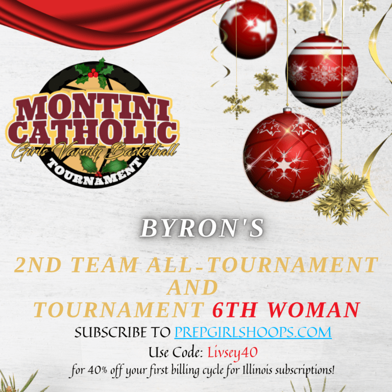 Montini Xmas Tournament: Byron&#039;s 2nd Team All-Tournament!