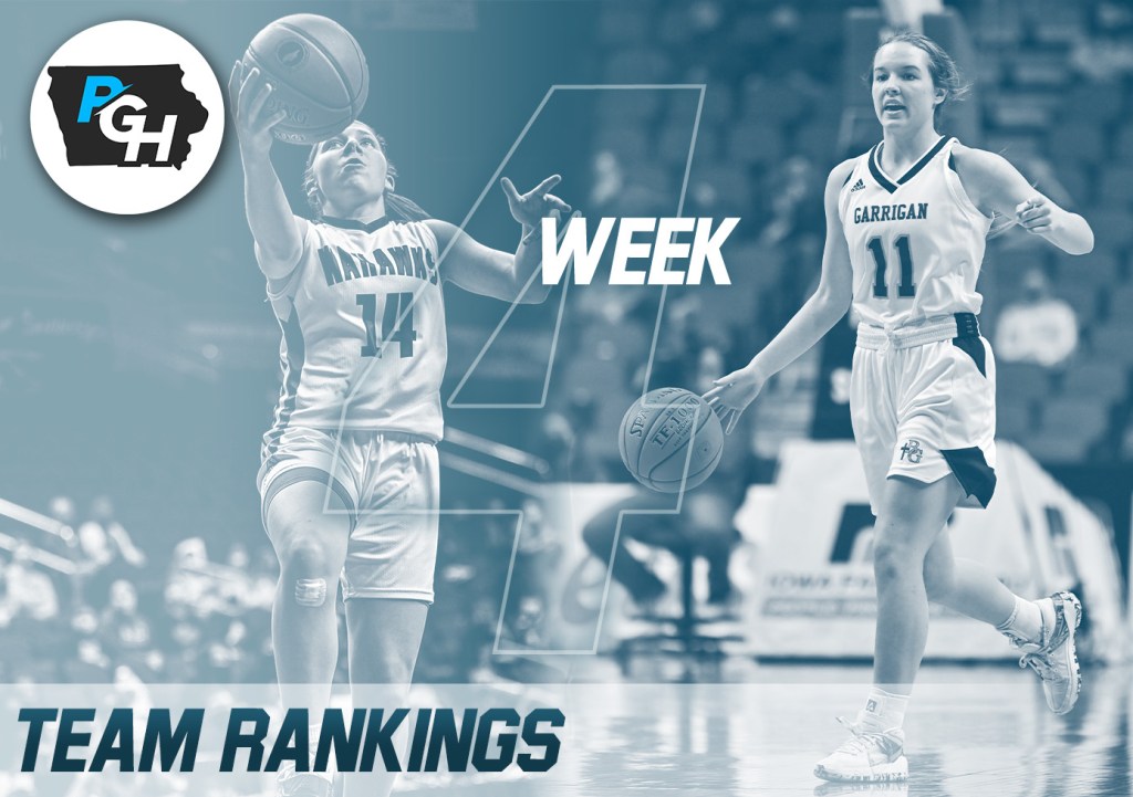 PGH Iowa Week Four Team Rankings