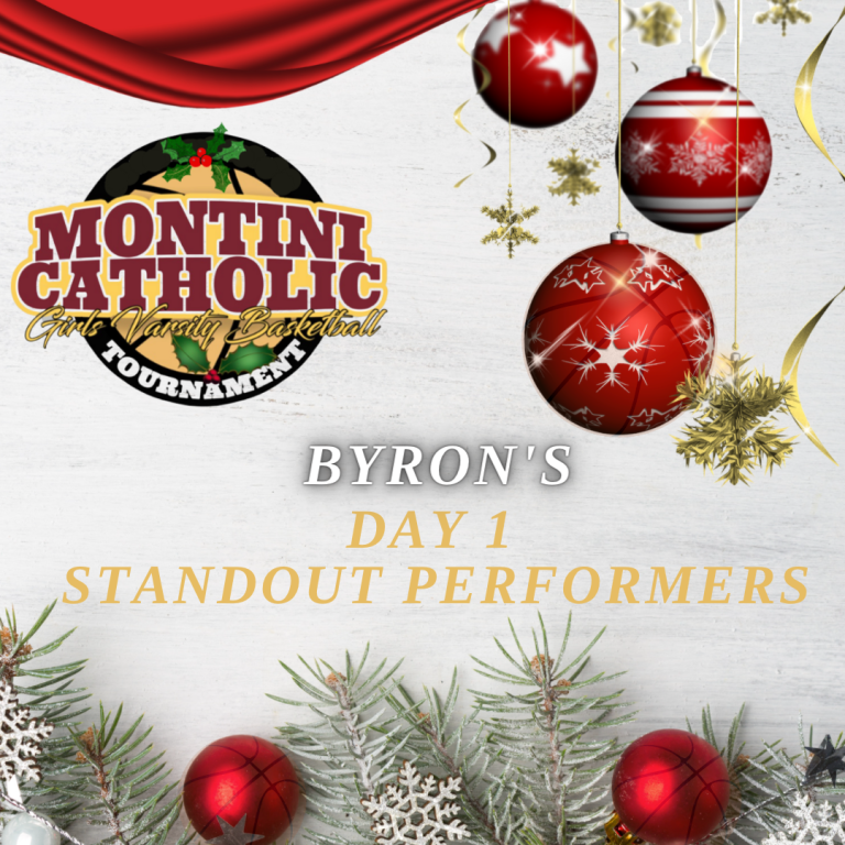 Montini Xmas Tournament: Byron&#039;s Day 1 Standouts!