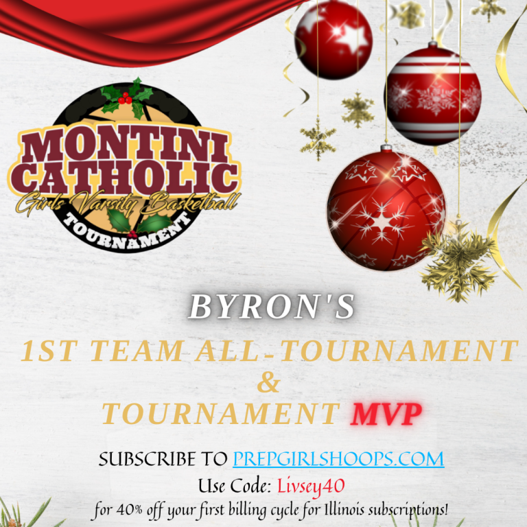 Montini Xmas Tournament: Byron&#039;s 1st Team All-Tournament &amp; MVP