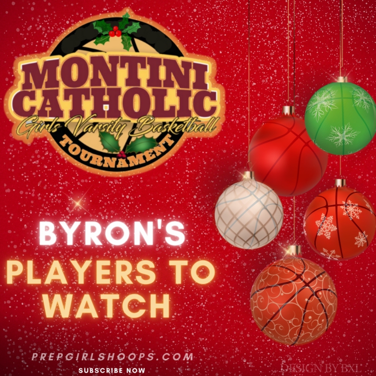 Montini Xmas Tournament: Byron&#039;s Players to Watch ( Pt.1)