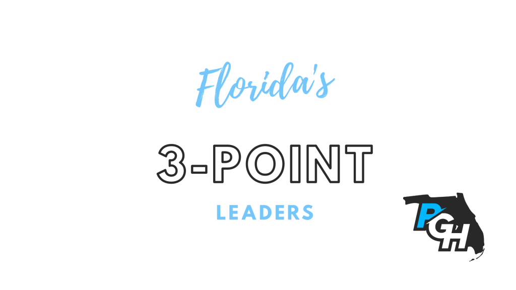 Florida&#8217;s Statistical Leaders: Top 3-Point Shooters
