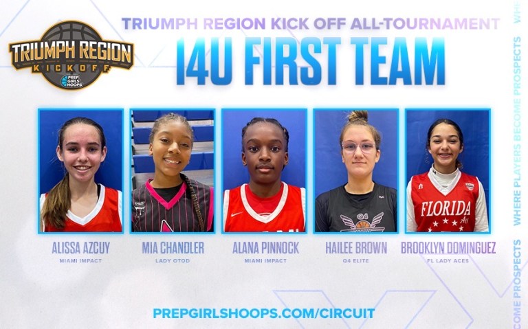 PGH Triumph Region Kickoff 14U All Tournament First Team