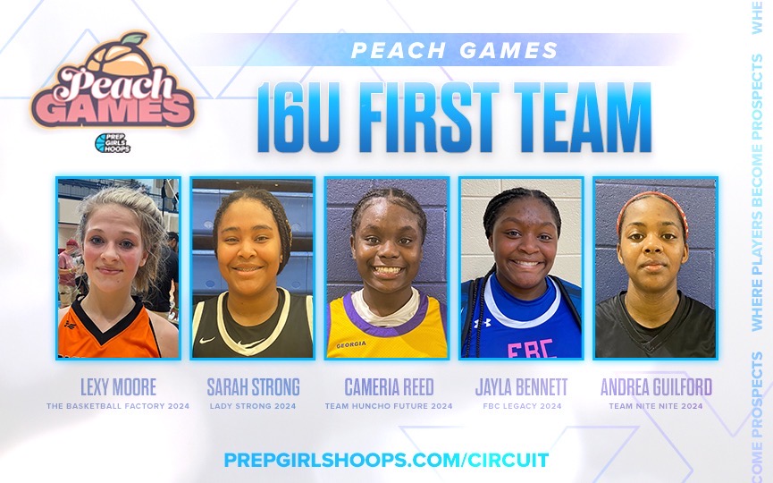 PGH Peach Games 16U All Tournament First Team