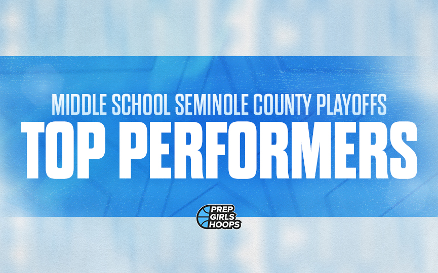 Middle School Seminole County Playoffs, Top Performers