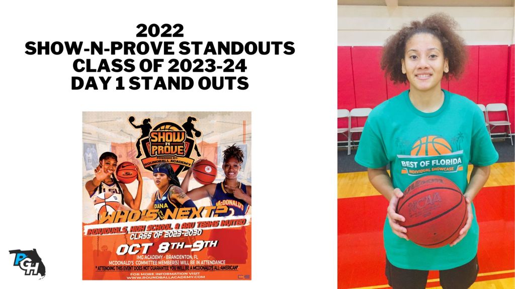 2022 Show-N-Prove: Day 1 Stand Outs Class of 2023-24