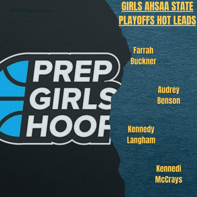 Girls AHSAA State Playoffs Hot Leads