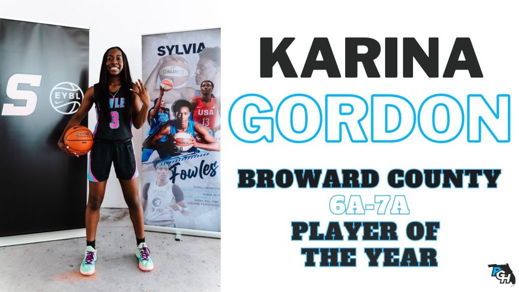 Karina Gordon named Broward County 6A-7A Player of the Year