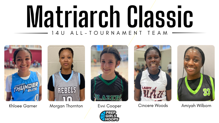 Matriarch Classic 14U All-Tournament Team