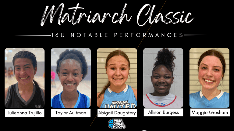 Matriarch Classic 16U Notable Performances