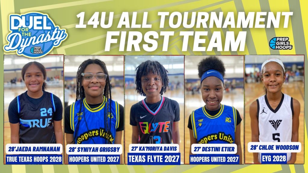 PGH Duel for the Dynasty: 14U All-Tournament First Team