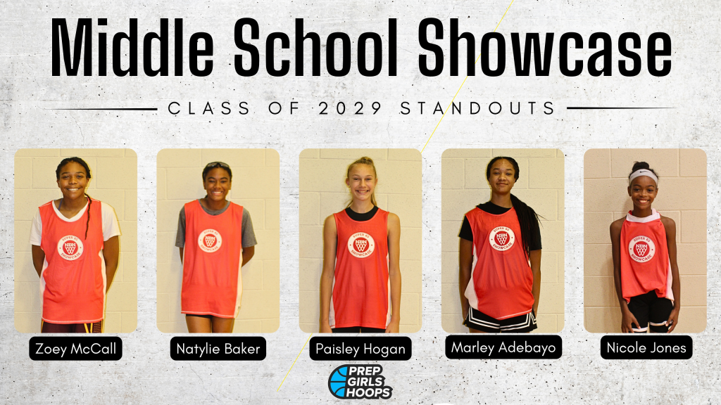 Middle School Showcase 2029 Performers