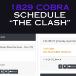 1829 Cobra Preview “The Clash”