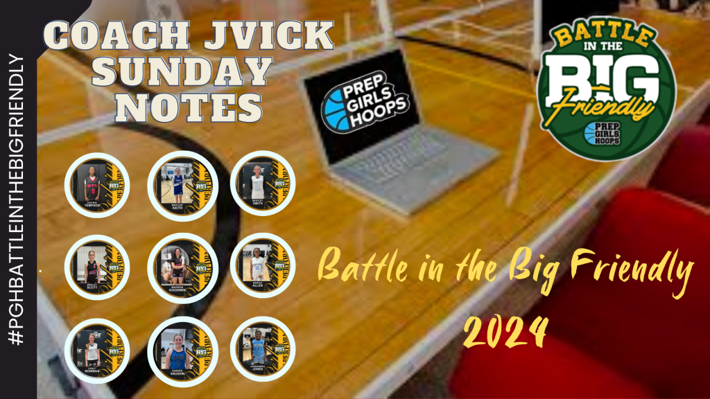 Sunday Coach JVick Notes &#8220;Battle in the Big Friendly&#8221;