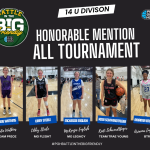 14U Honorable Mention All Tournament “Battle in the Big Friendly”
