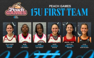 Peach Games: 15U All Tournament First Team