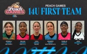 Peach Games 14U All Tournament First Team