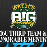 Big Friendly 16U Third Team and Honorable Mentions