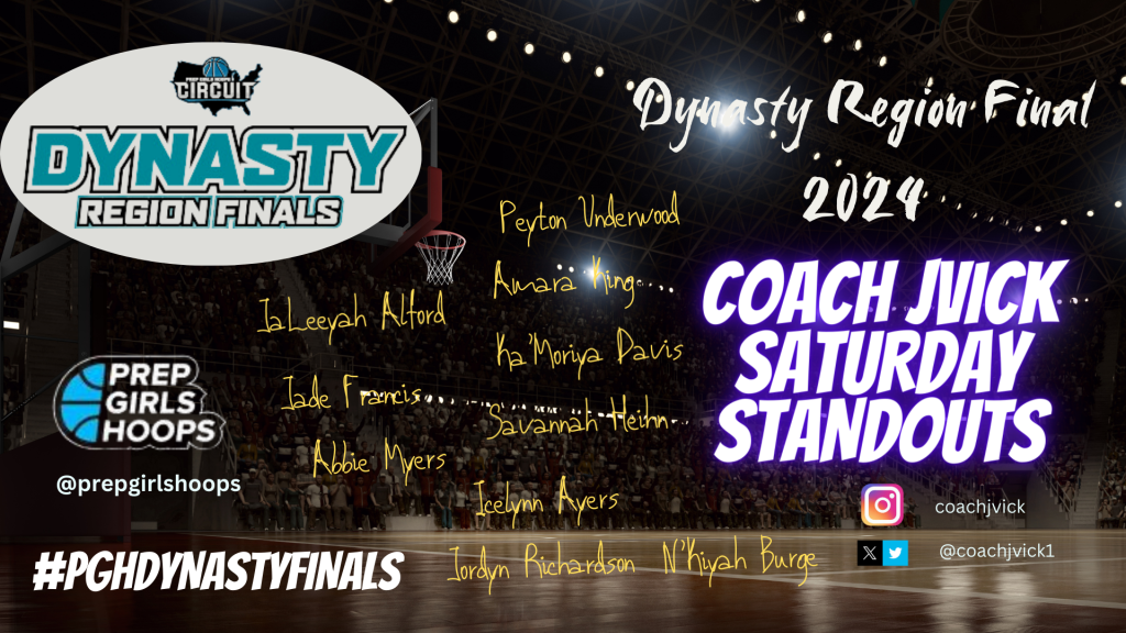 Dynasty Region Finals Saturday Standouts  16U