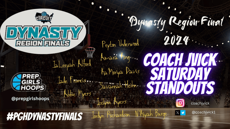 Dynasty Region Finals Saturday Standouts  16U