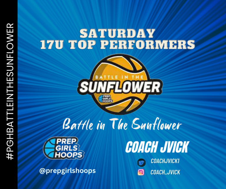 Battle in The Sunflower Saturday 17u Top Performers