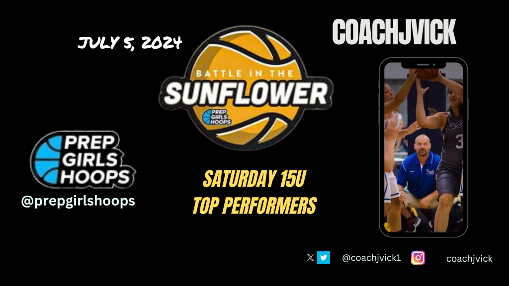 Battle in The Sunflower Saturday 15U Top Performers