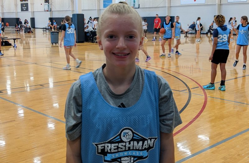 <span class="pn-tooltip pn-player-link">
        <span class="name-pointer">PGH Freshman Showcase: Team 5 Evaluations</span>
        <span class="info-box not-prose" style="background: linear-gradient(to bottom, rgba(1,183,255, 0.95) 0%,rgba(1,183,255, 1) 100%)">
            <a href="https://prepgirlshoops.com/2024/08/pgh-freshman-showcase-team-5-evaluations/" class="link-wrap">
                                    <span class="player-img"><img src="https://prepgirlshoops.com/wp-content/uploads/sites/4/2024/08/PXL_20240825_143528119.MP-1-crop-2420x1589-1724703497.jpg?w=150&h=150&crop=1" alt="PGH Freshman Showcase: Team 5 Evaluations"></span>
                
                <span class="player-details">
                    <span class="first-name">PGH</span>
                    <span class="last-name">Freshman Showcase: Team 5 Evaluations</span>
                    <span class="measurables">
                                            </span>
                                    </span>
                <span class="player-rank">
                                                        </span>
                                    <span class="state-abbr"></span>
                            </a>

            
        </span>
    </span>
