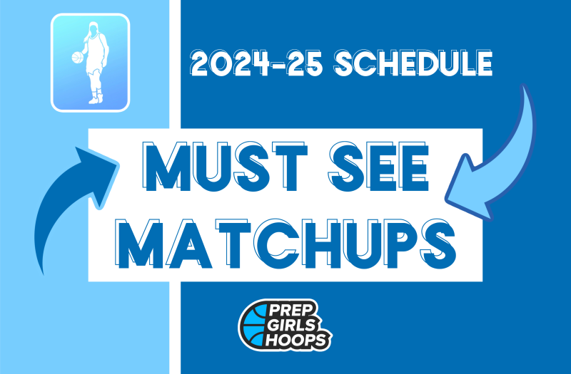 2024-25 Schedule: Must See Matchups