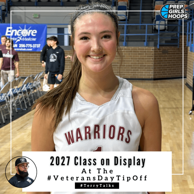 2027 Class on Display At The #VeteransDayTipOff