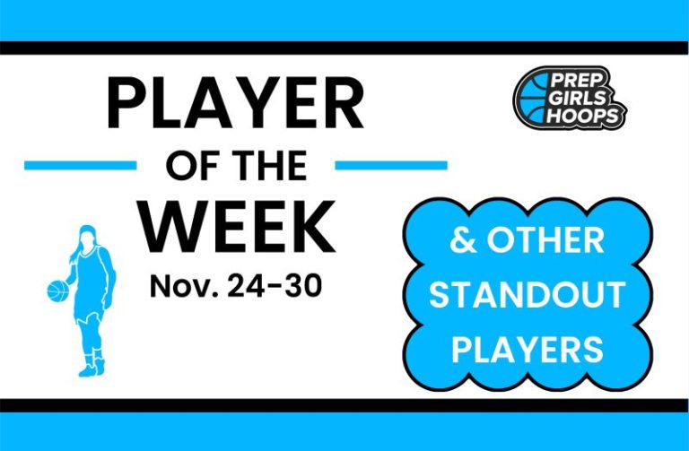 Player of the Week and other Standout Players: Week 1