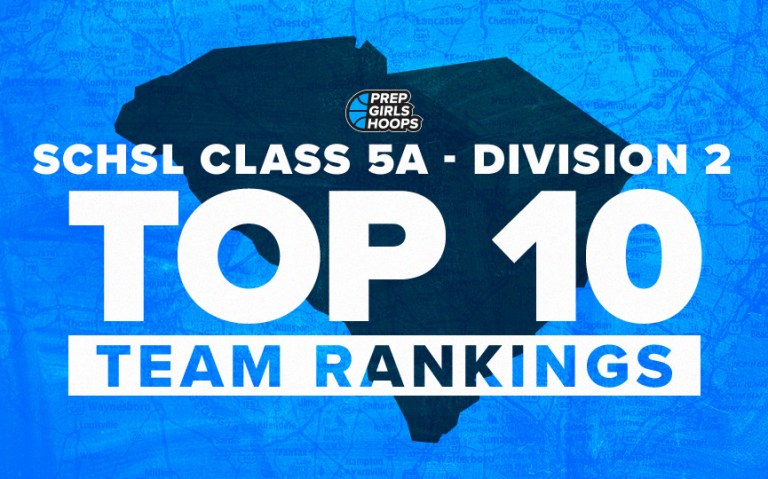 SCHSL Class 5A-Division 2: Top 10 Team Rankings