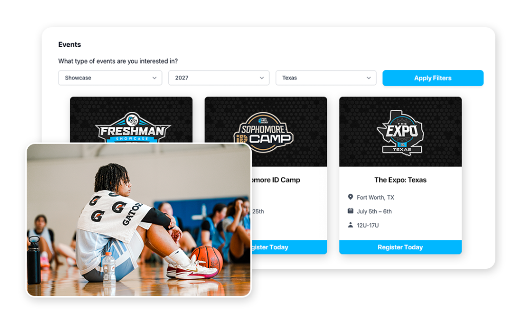 Credits applied to any Prep Girls Hoops Showcase