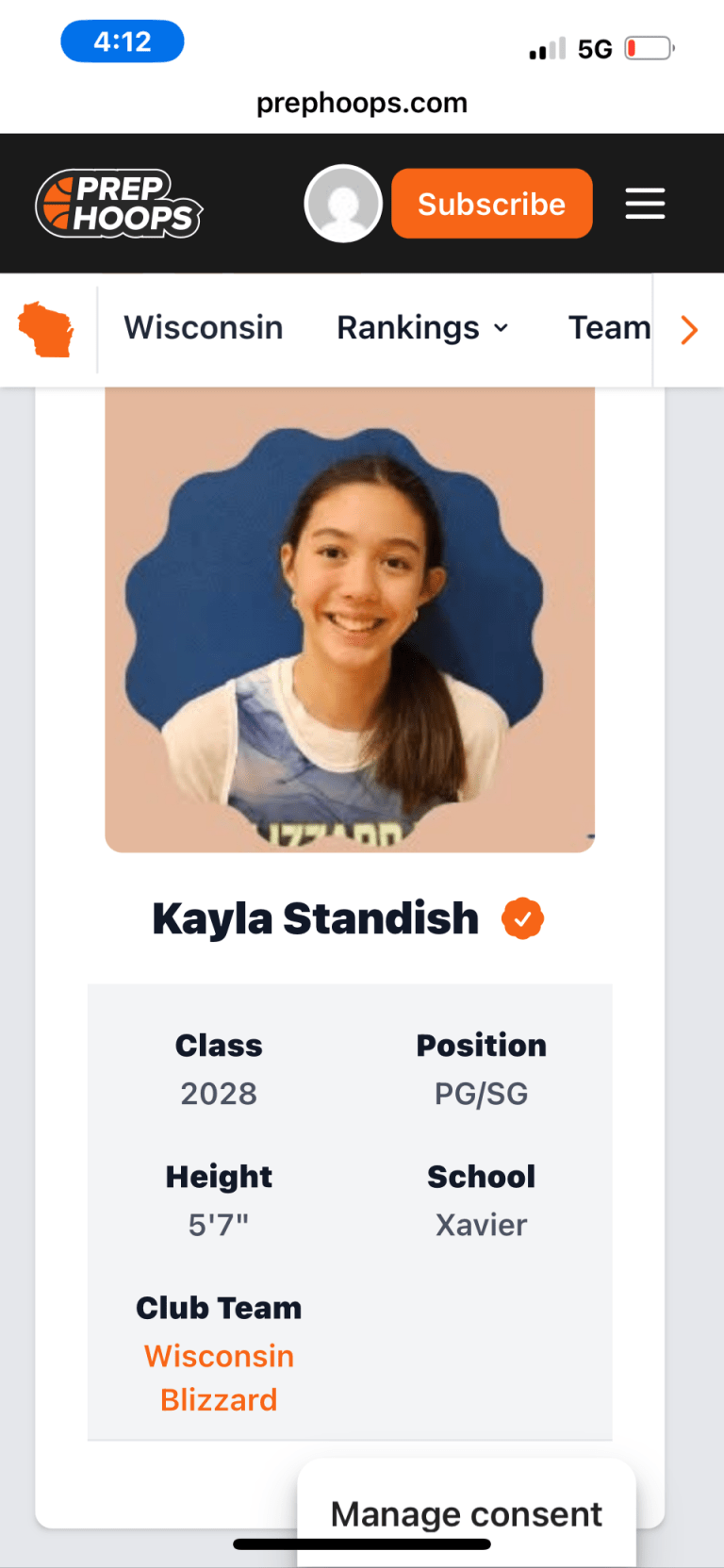Kayla Standish
