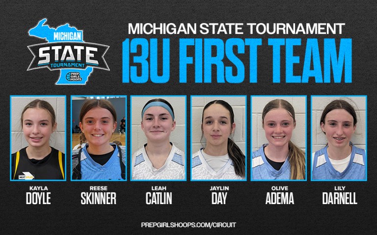 MICHIGAN STATE TOURNAMENT: 13U All-Tourney Team