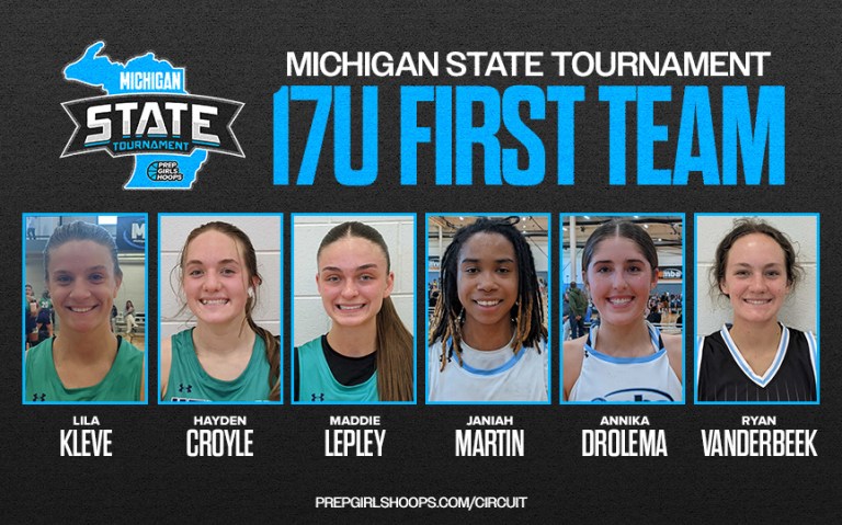 MICHIGAN STATE TOURNAMENT: 17U All-Tourney Team