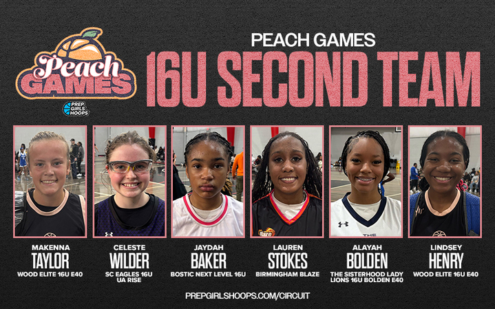 PGH Peach Games 16U Second Team All-Tournament