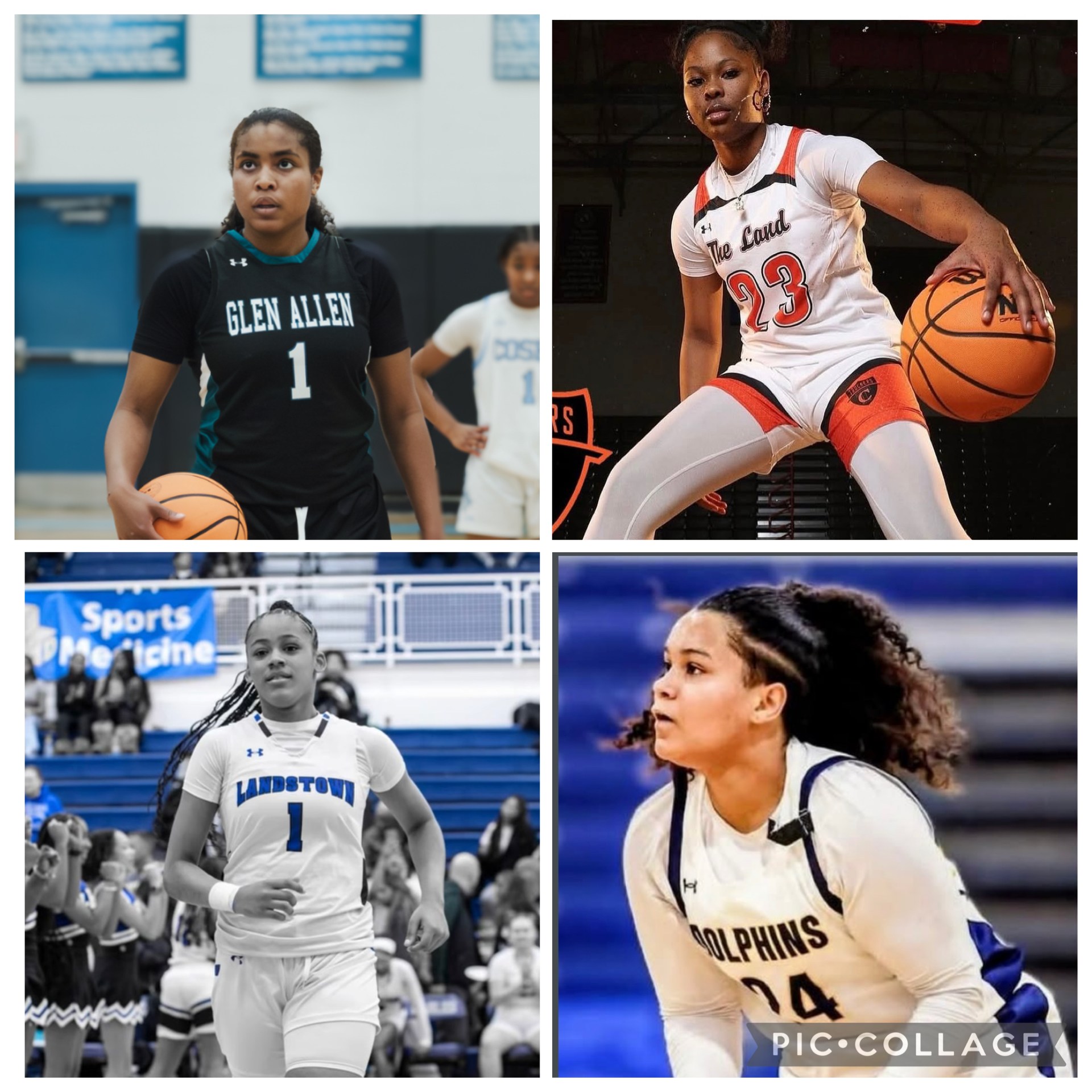 Brown-Corbin-Miller-Simmons has 40/40 Vision | Prep Girls Hoops