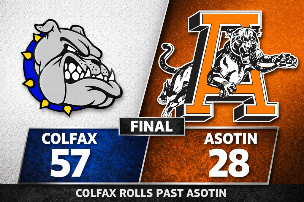 Game Recap: Colfax Overpowers Asotin