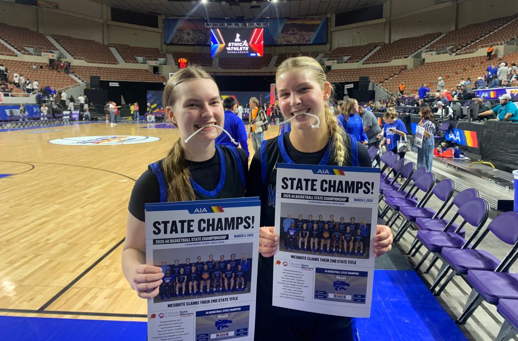 Mesquite wins a tight one for the 4A Chip