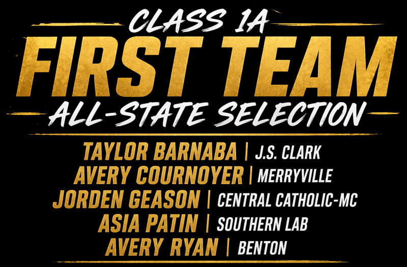 Class 1A First Team All-State Selection