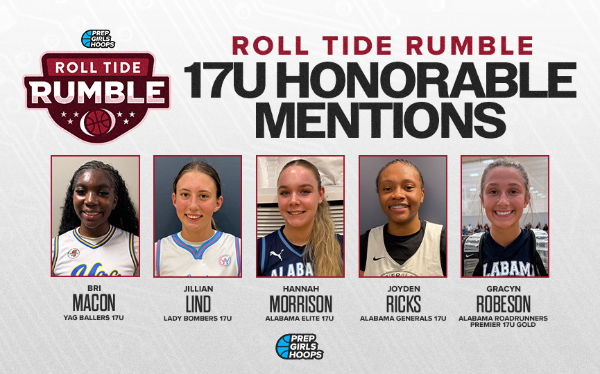 PGH Roll Tide Rumble: 17U Honorable Mentions
