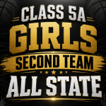 Class 5A Girls Second Team-All State Selection