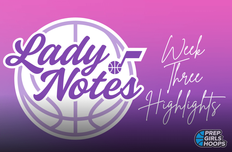 Lady Notes week 3- Herriman/Syracuse
